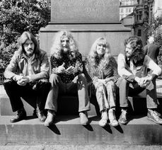 Led Zeppelin v dobách své největší slávy.