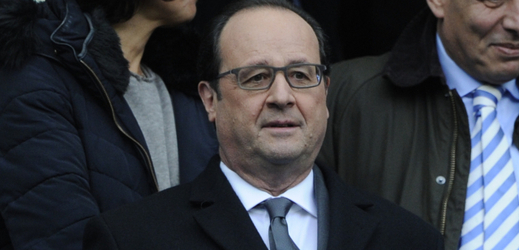 Francouzský prezident François Hollande. 