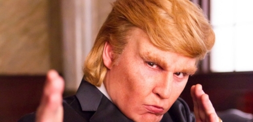 Johny Depp jako Donald Trump.