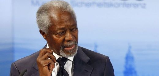 Bývalý generální tajemník OSN Kofi Annan.