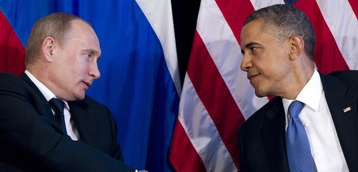 Vladimír Putin a Barack Obama.