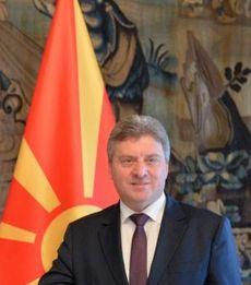 Prezident Makedonie Ďorge Ivanov.