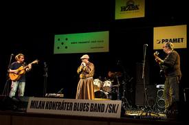 Slovenská kapela Milan Konfráter Blues Band.