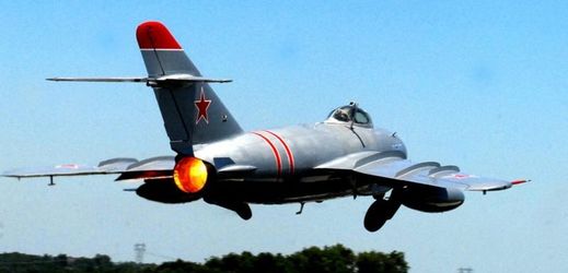 Letoun MiG-21 vyrobený v roce 1960.