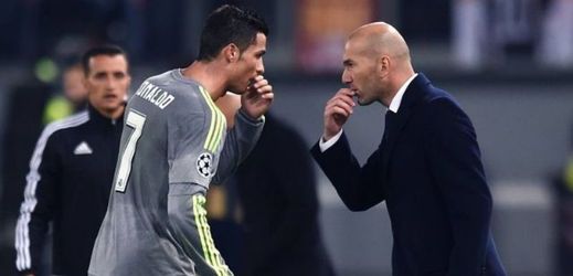 Zinedine Zidane a Cristiano Ronaldo.