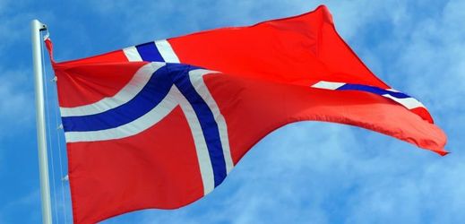 Norská vlajka. (Ilustrační foto).