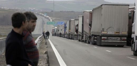Bulharští dopravci zablokovali všechny přechody mezi Řeckem a Bulharskem.