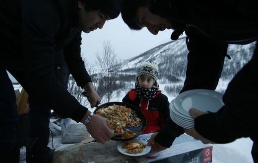 I na přípravu jídla pod bodem mrazu se dá zvyknout (ilustrační foto).