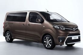 Nová Toyota Proace Verso představuje velké prostorné MPV.