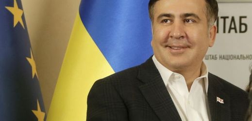 Bývalý gruzínský prezident a nynější gubernátor jihoukrajinské Oděské oblasti Michail Saakašvili.