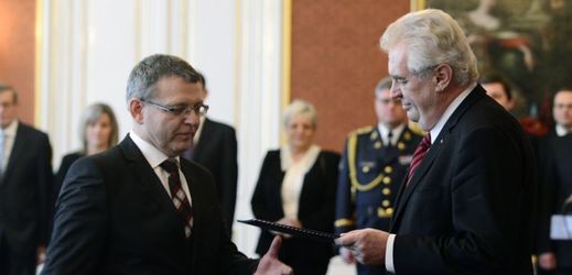 Miloš Zeman a Lubomír Zaorálek.