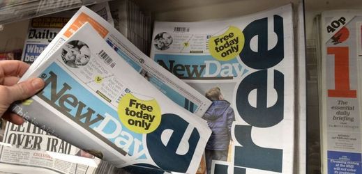 V Británii začal vycházet nový "politicky neutrální" deník The New Day.