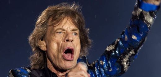 Frontman kapely Rolling Stones Mike Jagger.