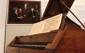 Klávesový nástroj, který Wolfgang Amadeus Mozart koupil v roce 1782.