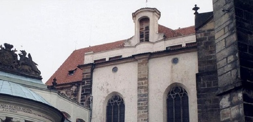 Kostel Všech svatých na Pražském hradě. 