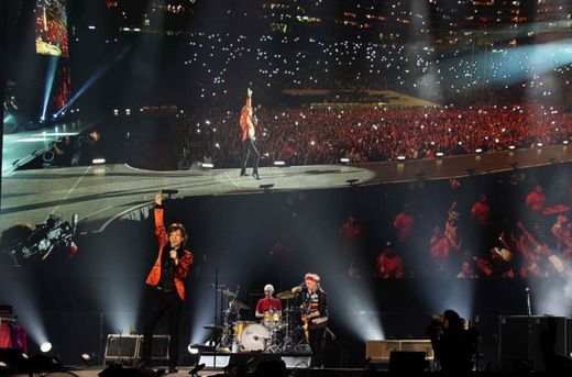 Rolling Stones zahráli v hlavním městě Limě.