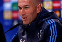 Kouč Realu Madrid Zinedine Zidane.