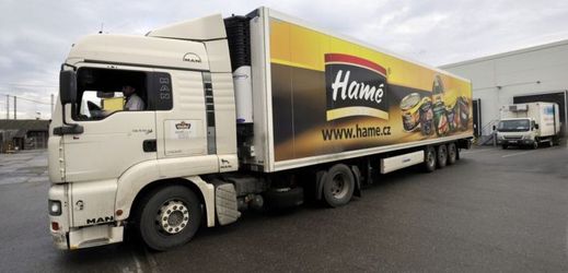 Vypravený kamion firmy Hamé (ilustrační foto).