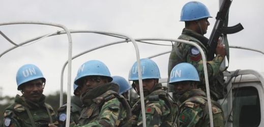 Modré přilby OSN (ilustrační foto).