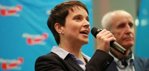  Frauke Petryová, členka německé strany AfD.
