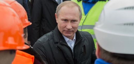 Ruský prezident Vladimir Putin na Krymu.