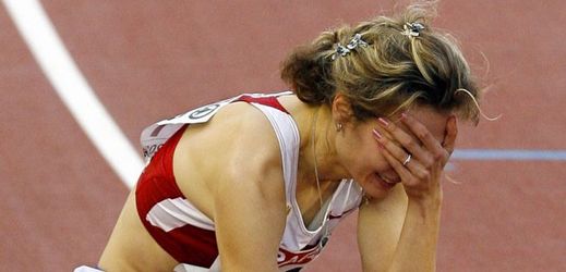 Ruská atletka Olga Kotljarovová.
