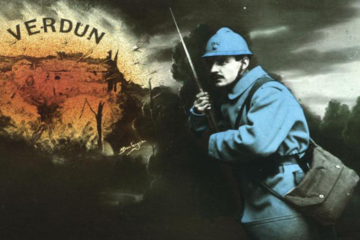 U Verdunu se stále odehrávalo peklo.