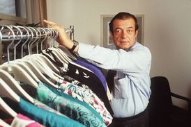 Klaus Steilmann, zakladatel módní společnosti Steilmann.