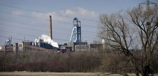 Těžba uhlí ve Stonavě na Karvinsku.