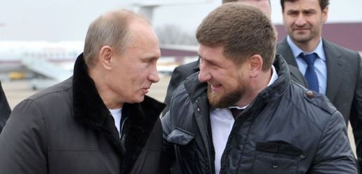 Vladimír Putin a Ramzan Kadyrov.