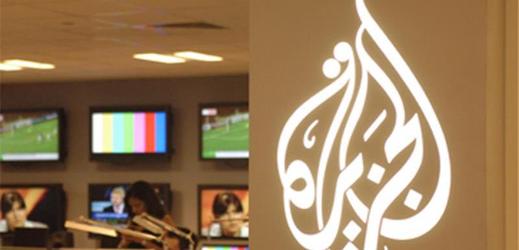 Logo televize Al-Džazíra.