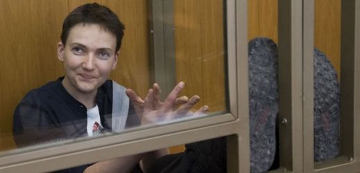 Odsouzená Ukrajinka Nadija Savčenková.