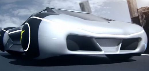 Takhle nějak si představuje Goodyear auto budoucnosti. Koule místo pneumatik.