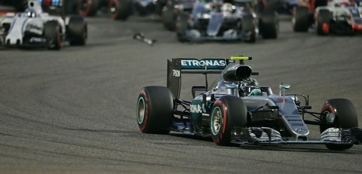 Vítěz VC Bahrajnu Nico Rosberg.