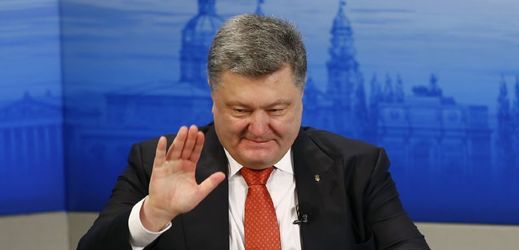 Ukrajinský prezident Petro Porošenko.