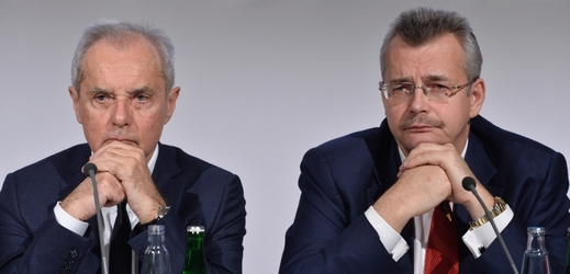 Jaroslav Tvrdík (vpravo) a Jiří Šimáně. 