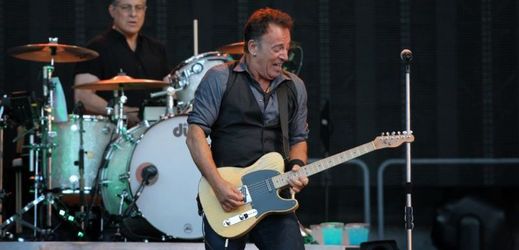 Zpěvák Bruce Springsteen.