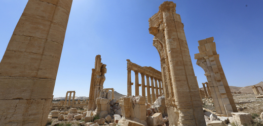 Starověké syrské město Palmýra.