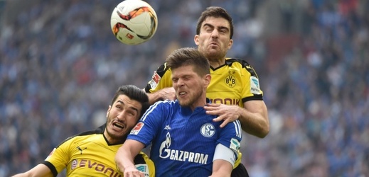 Utkání Dortmundu s Schalke.