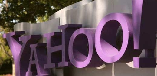Logo internetové společnosti Yahoo.