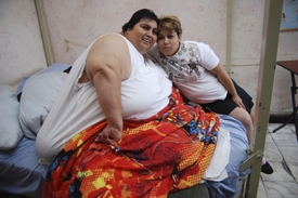 Mexičan Manuel Uribe, nejtěžší muž světa, váží při výšce 196 centimetrů skoro šest set kilo.