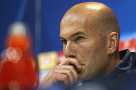Trenér Realu Madrid, Zinedine Zidane.