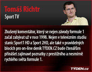 Expert formule 1 Tomáš Richtr.