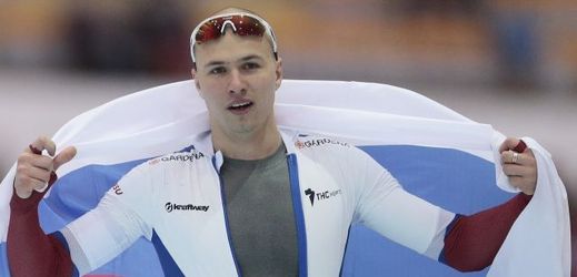 Ruský rychlobruslař Pavel Kuližnikov, jeden z pozitivně testovaných sportovců.