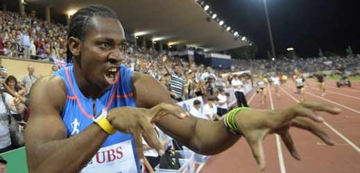 Jamajský sprinter Yohan Blake.