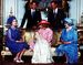 S královskou rodinou, princeznou Dianou a novorozeným Williamem. 