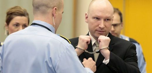 Odsouzený terorista Anders Behring Breivik.