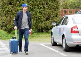 Dominik Furch na srazu české reprezentace.