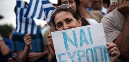 Demonstrace v Řecku (ilustrační foto).