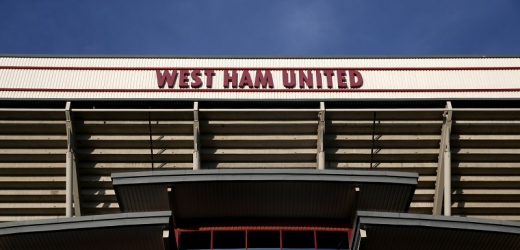 Starý stadion West Hamu. 